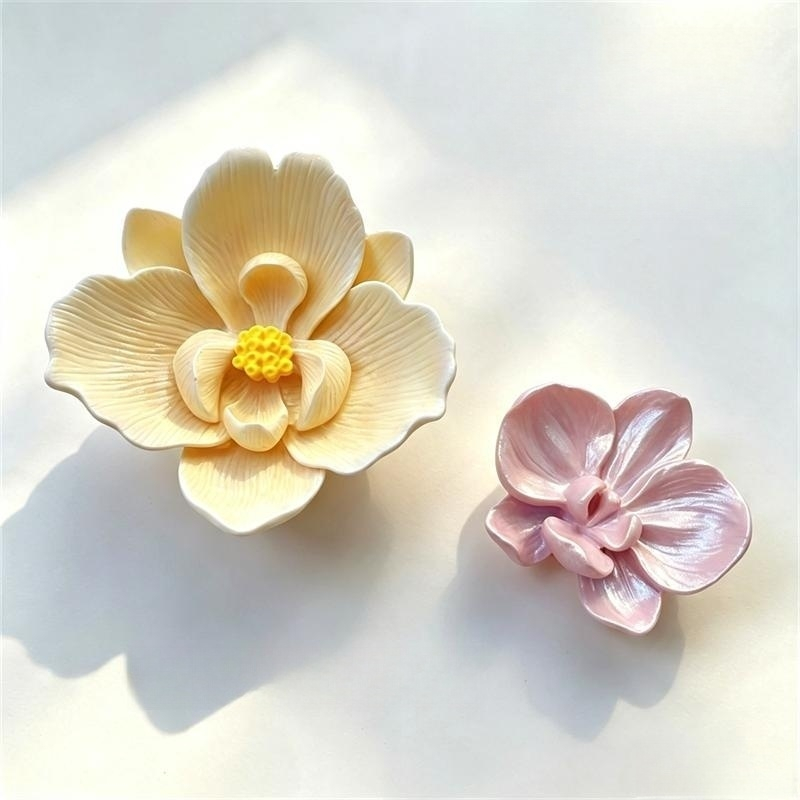 Perfume Fragrance Oils For Candles - 3D Butterfly Orchid Silicone Mold Flower