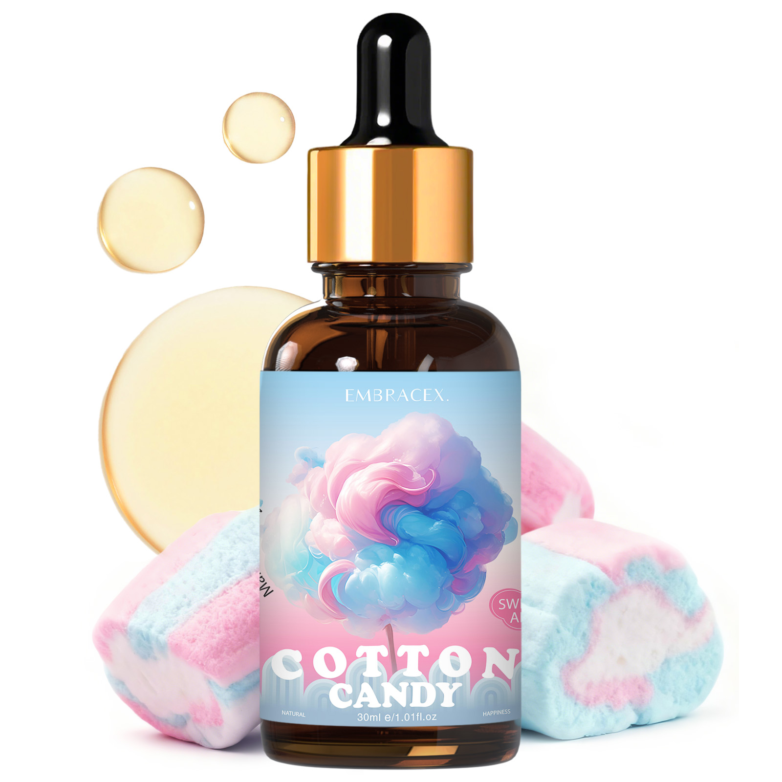 Perfume Fragrance Oils For Candles - 30ml Cotton Candy Fragrance Oils Car