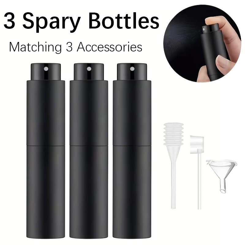 Perfume Travel Set - 3 Travel 10ml Perfume Spray Bottle