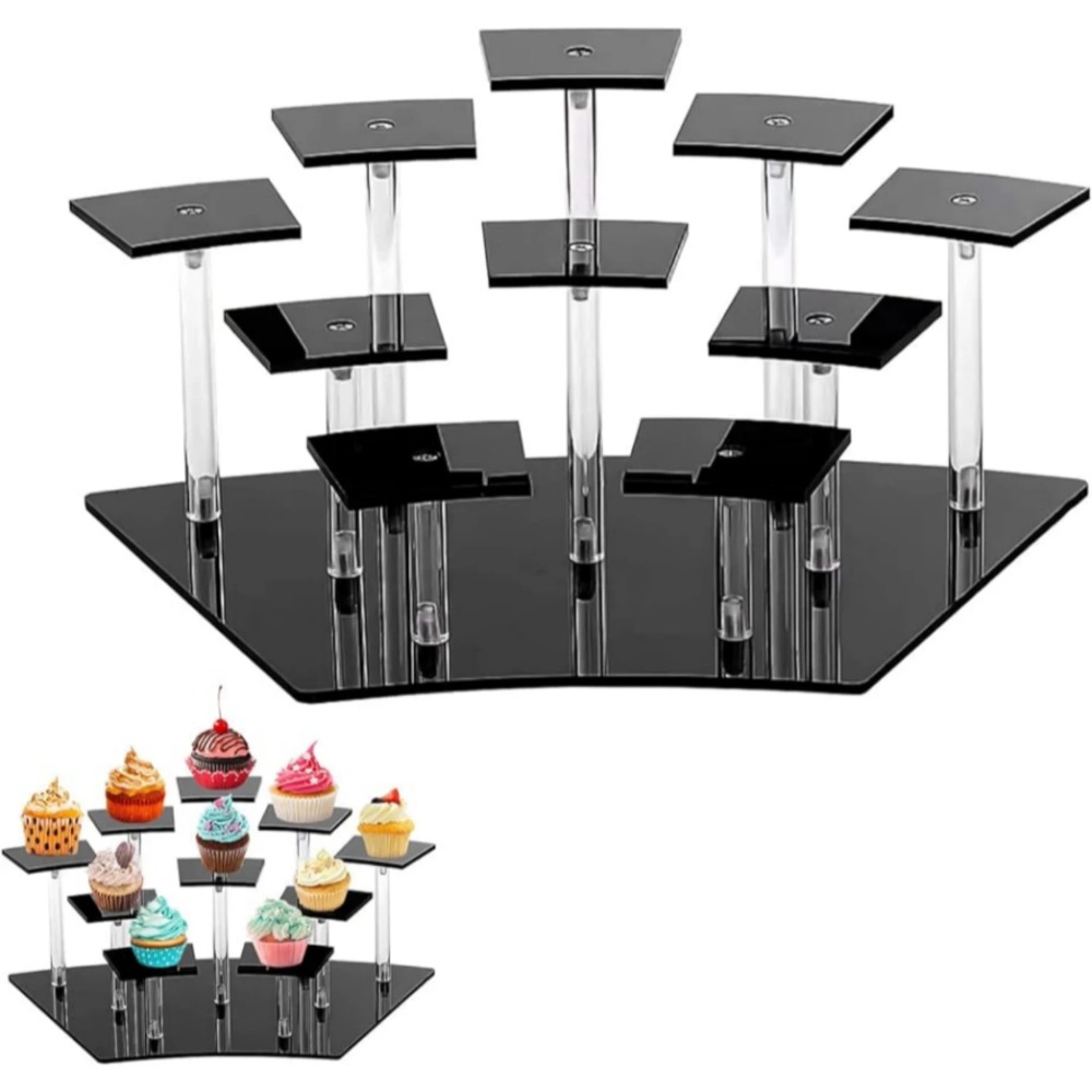 8/10 Tier Acrylic Display Rise - Perfume Fragrance Holder review and price