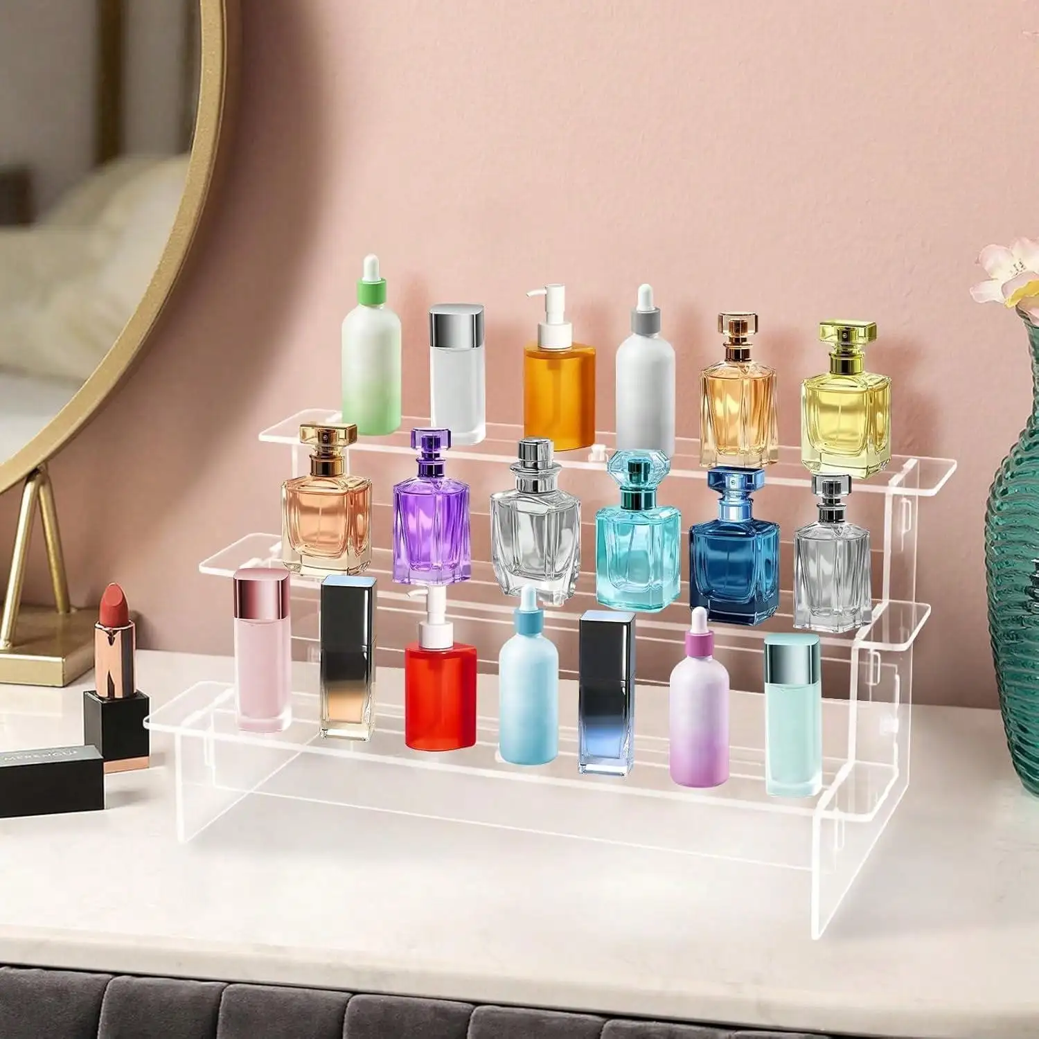 Acrylic Display Risers Perfume - Perfume Fragrance Holder review and price