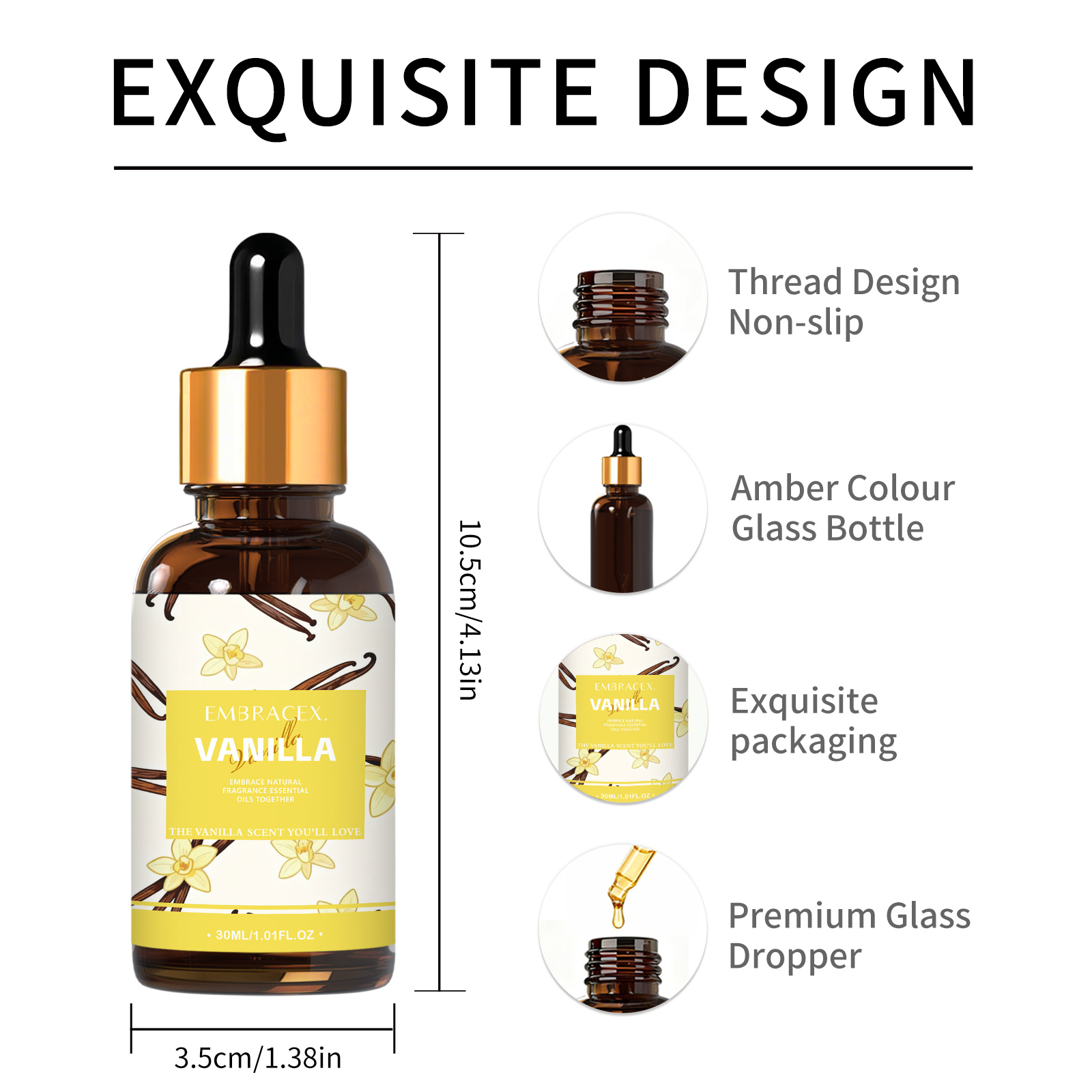 30ml Vanilla Fragrance Oils Fo - Perfume Fragrance Oils For Candles review and price