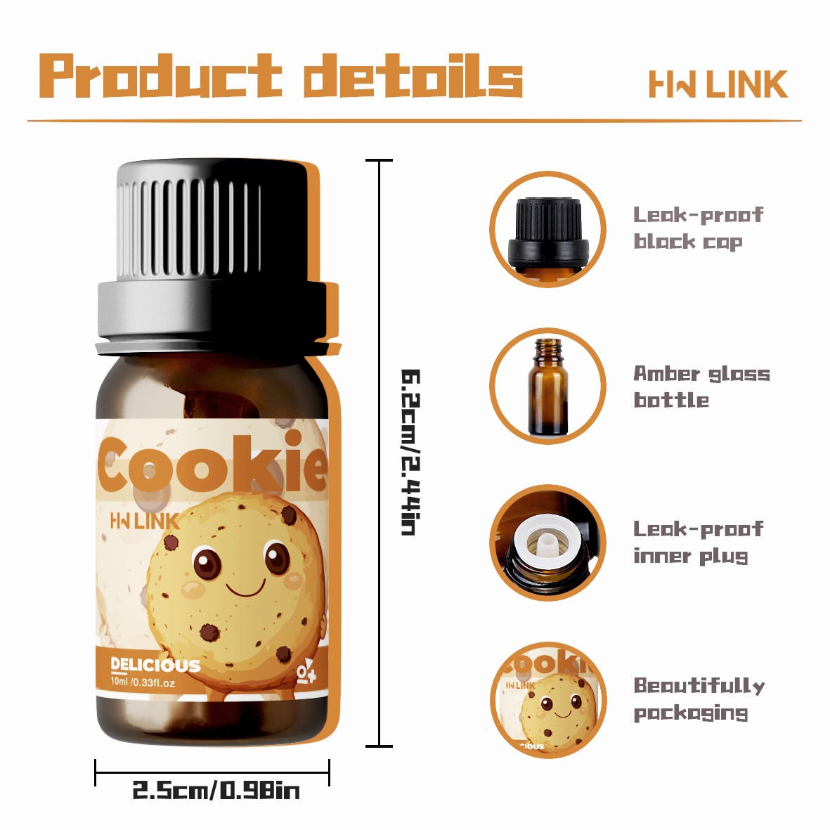 10ml Cookie Fragrance Oils For - Perfume Fragrance Oils For Candles review and price