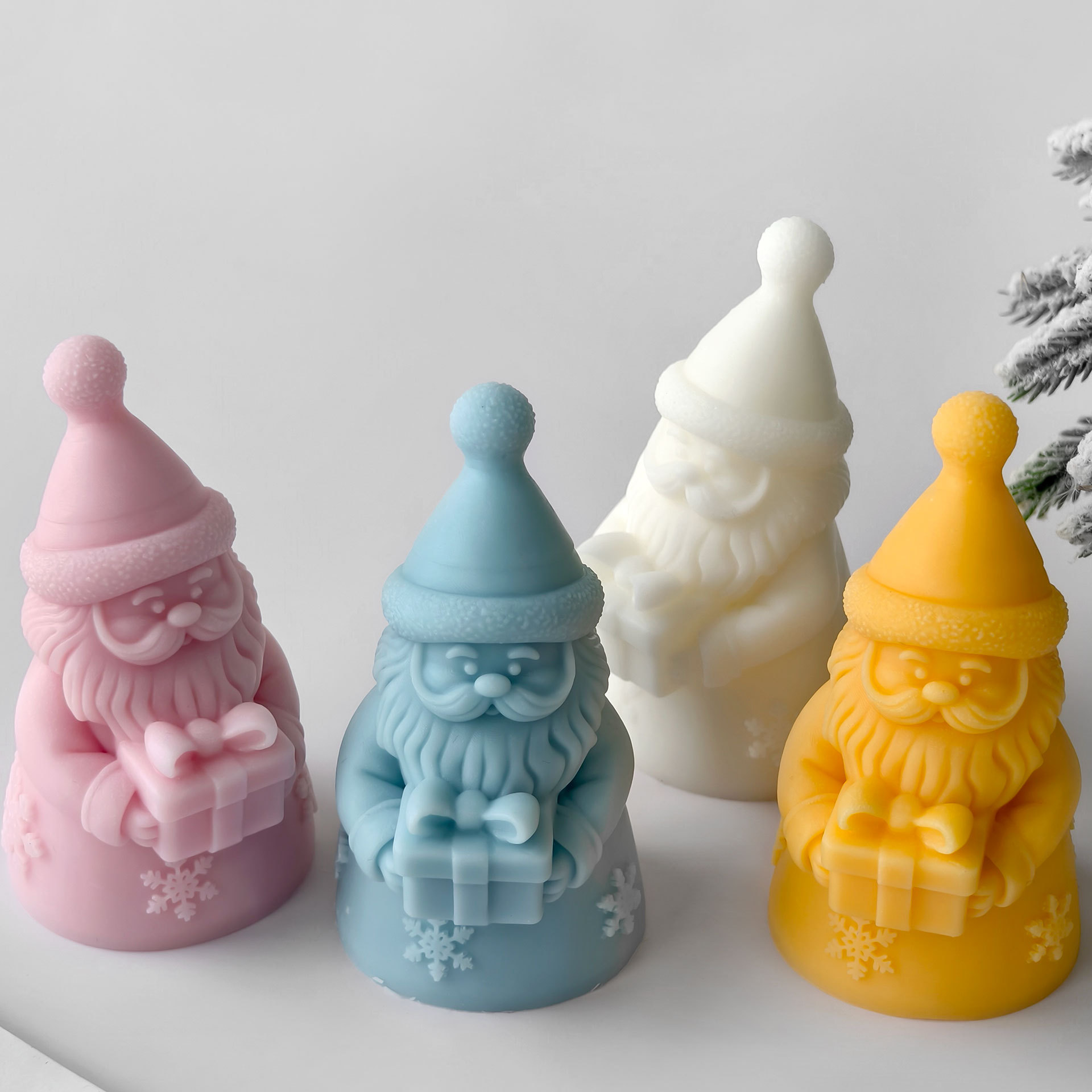 Santa Claus Gift Box Silicone  - Perfume Fragrance Oils For Candles review and price