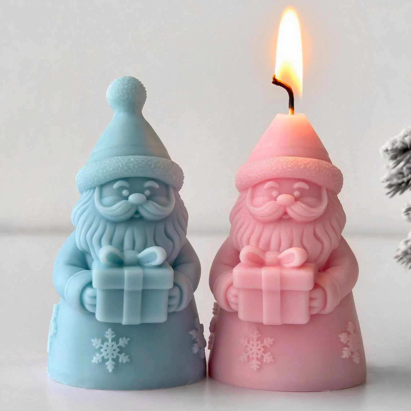 Santa Claus Gift Box Silicone  - Perfume Fragrance Oils For Candles review and price