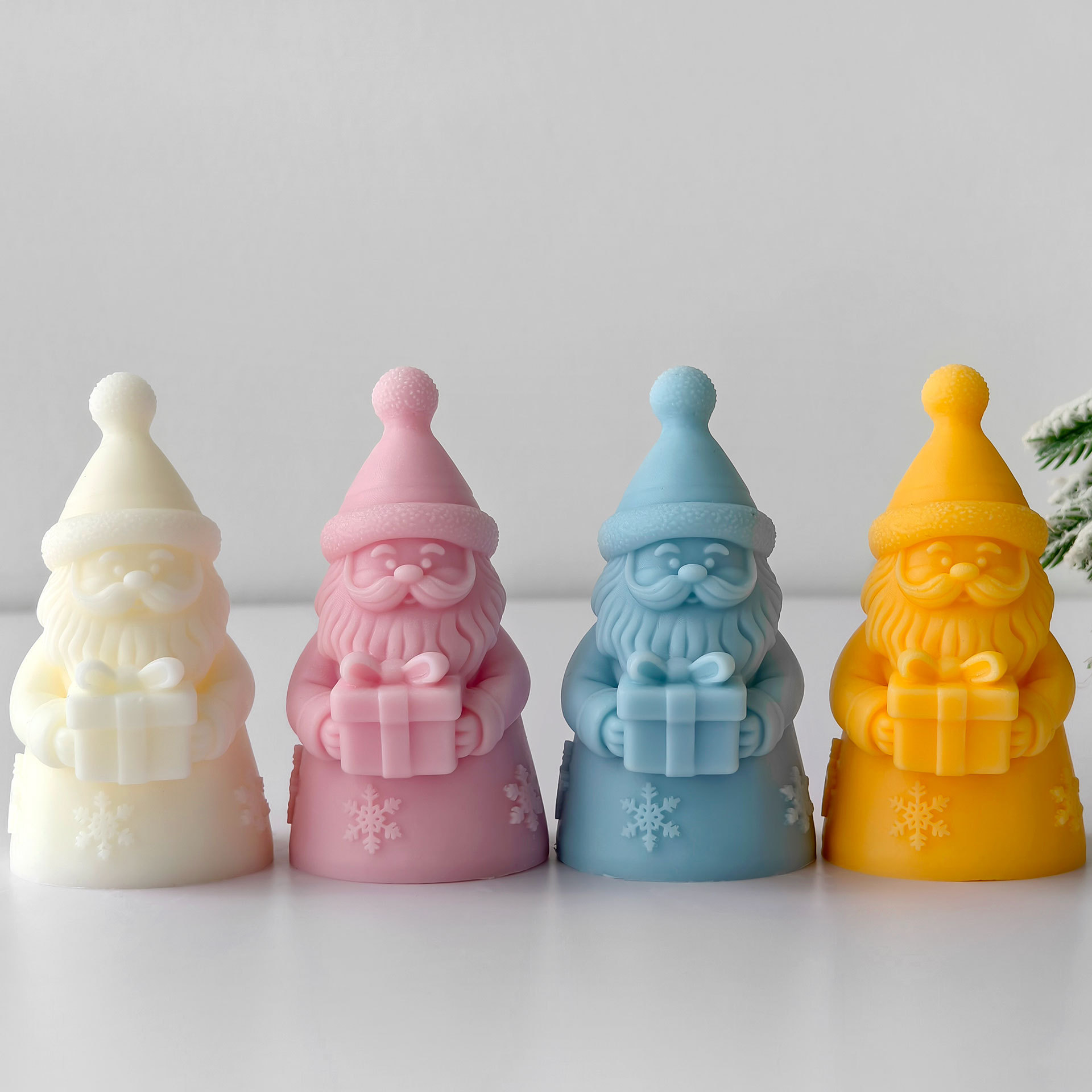 Santa Claus Gift Box Silicone  - Perfume Fragrance Oils For Candles review and price