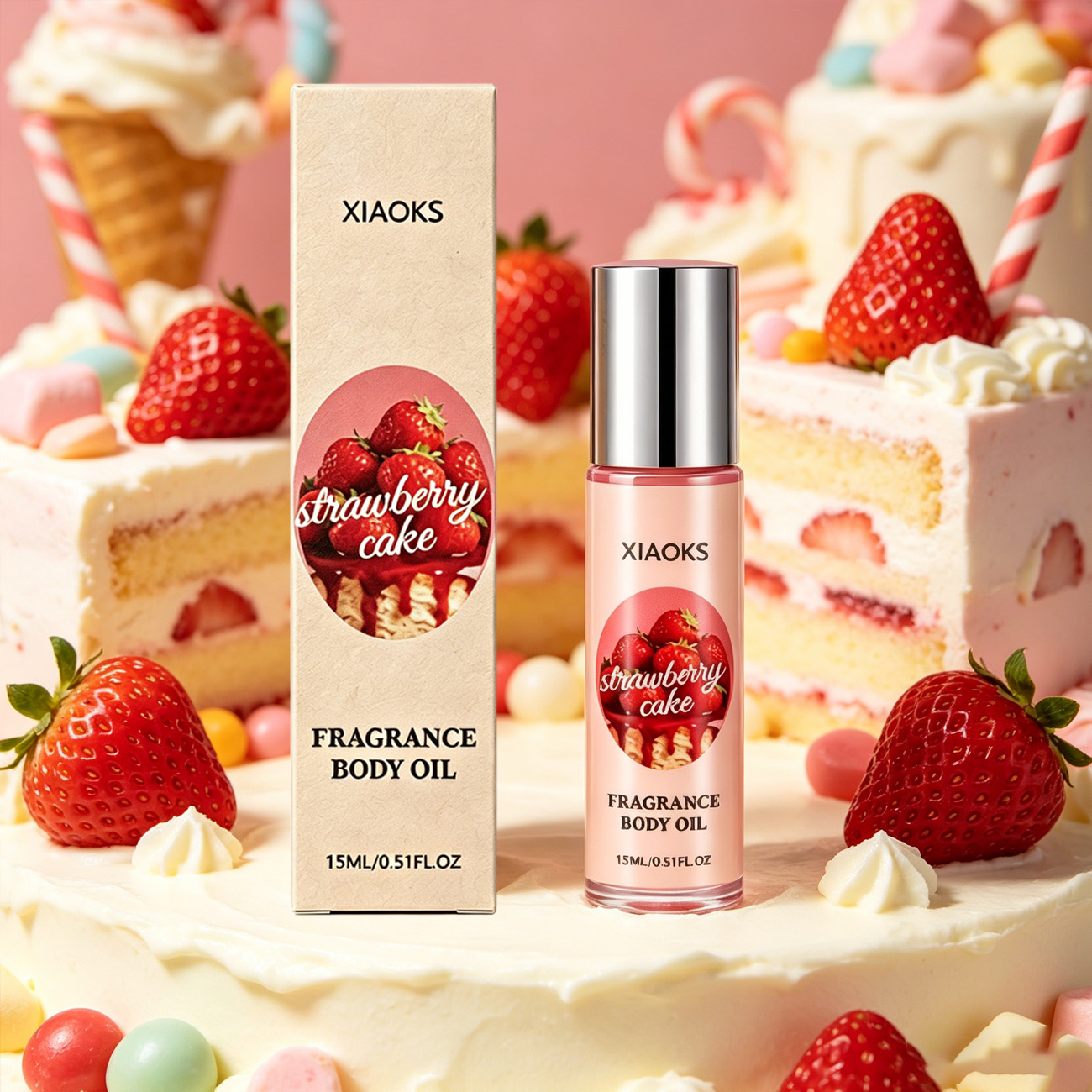 1 Bottle of Strawberry Cake Sw - Perfume Fragrance Enhancer review and price