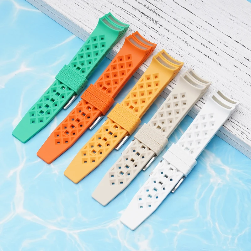 Curved End Strap for Swatch X  - Fragance X review and price