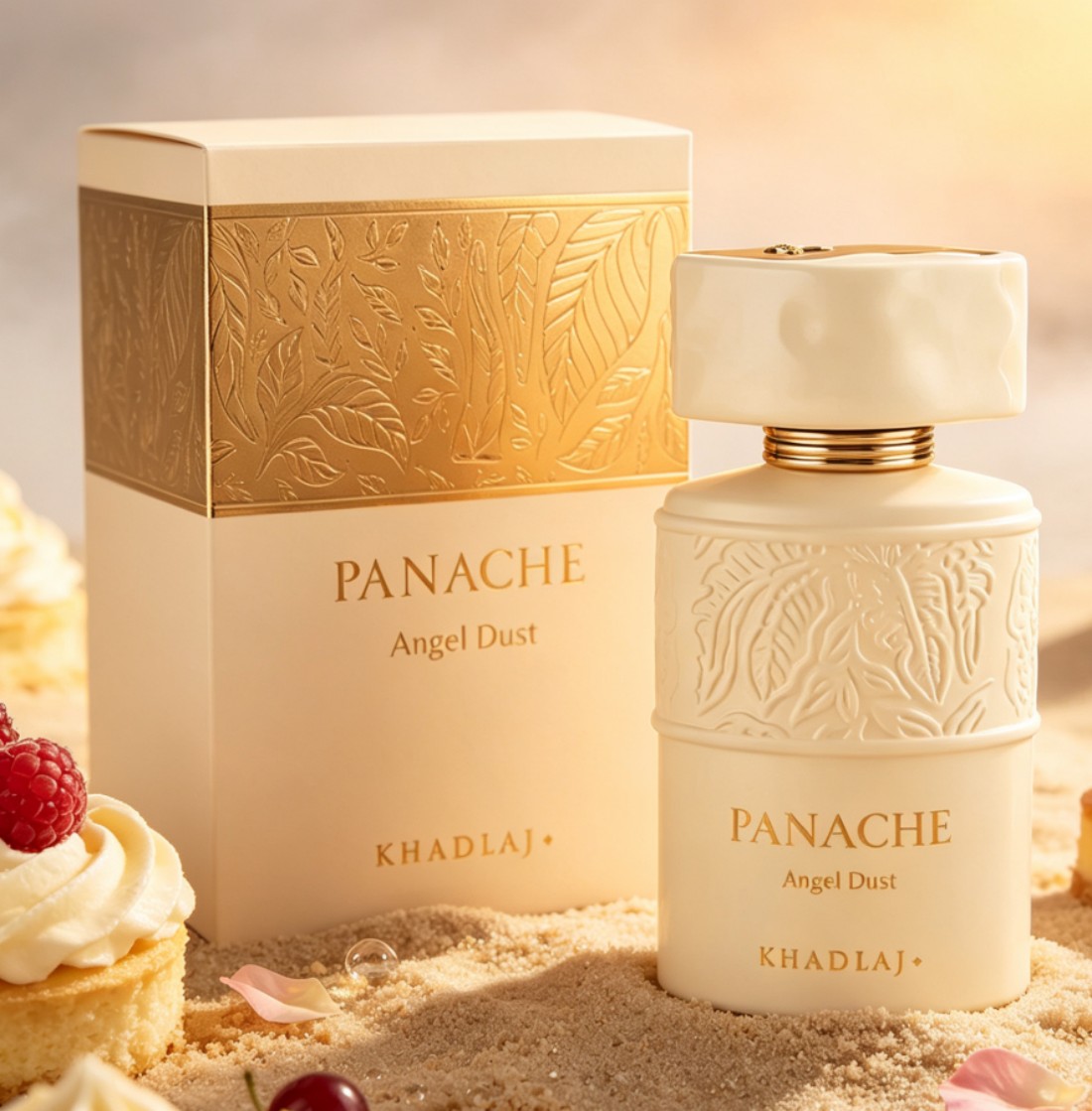 Khadlaj Panache Angel Dust Cre - Perfume Fragrance Powder review and price
