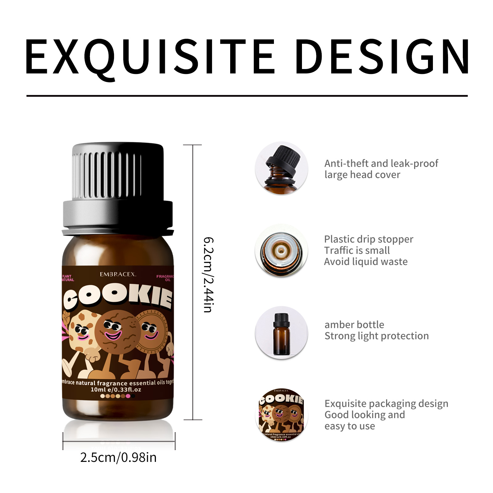 10ml Cookie Fragrance Oils For - Perfume Fragrance Oils For Candles review and price