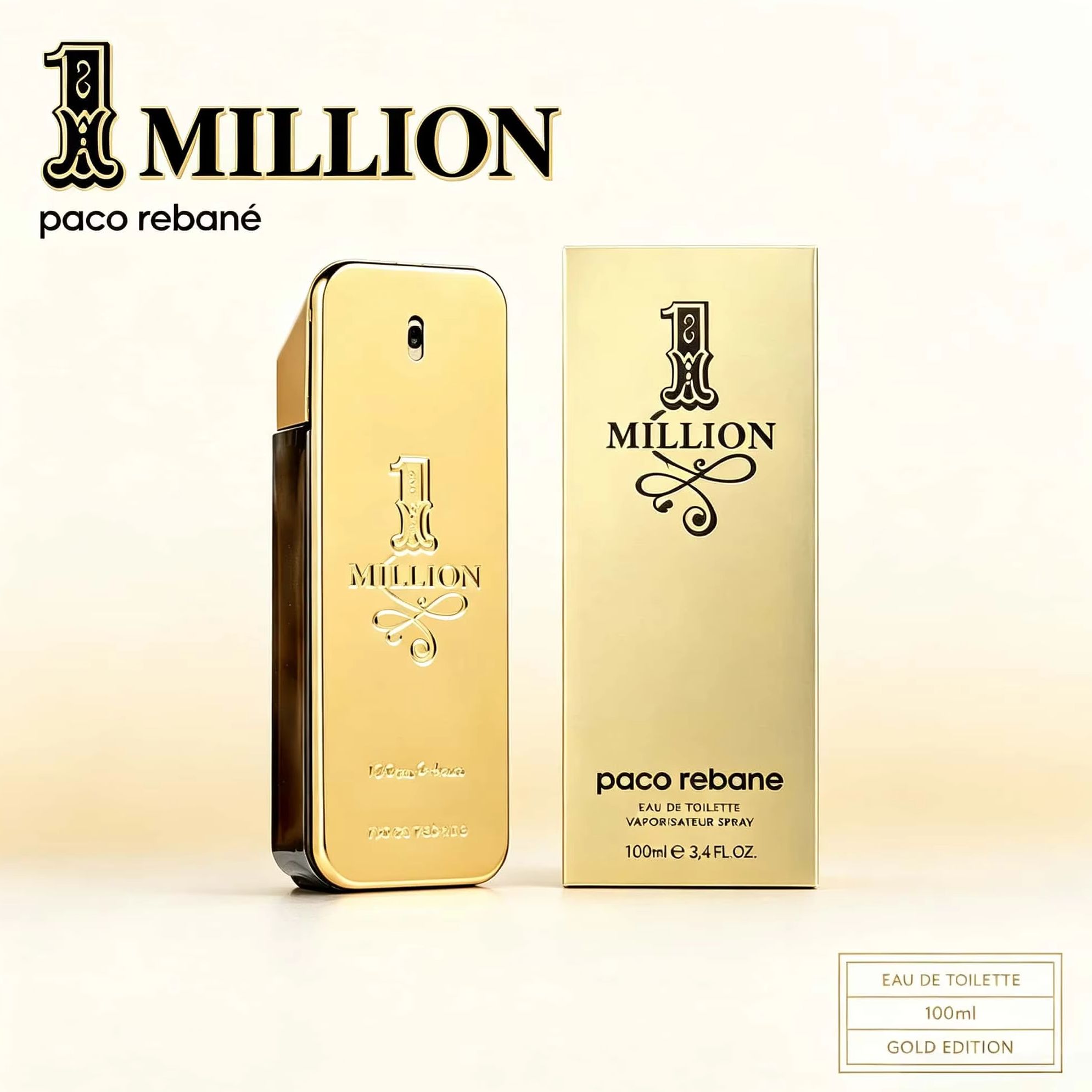 Paco Rabanne 1 Million Eau de  - Perfume Luxury Fragrance review and price
