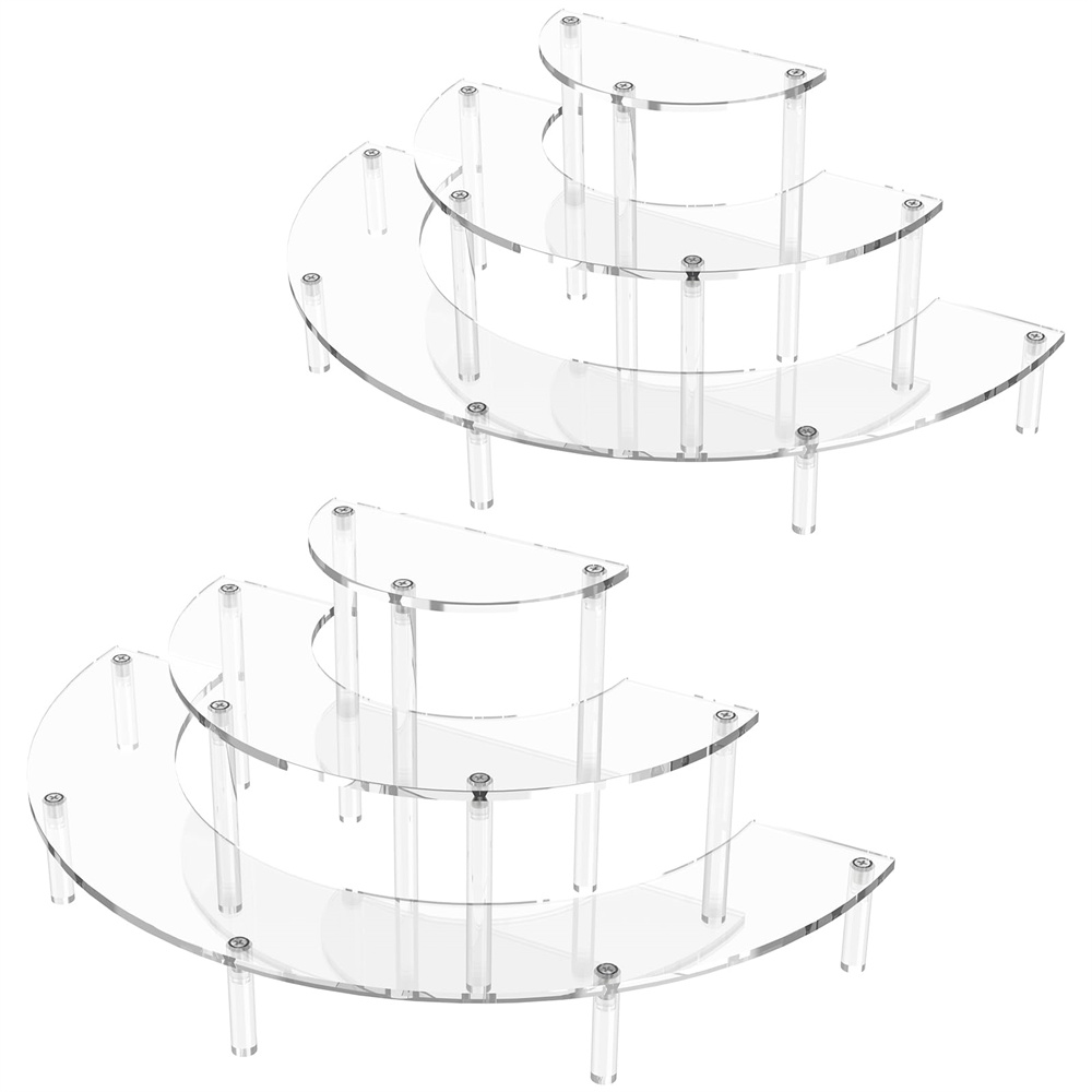 1/2pack Acrylic Display Riser  - Perfume Fragrance Holder review and price