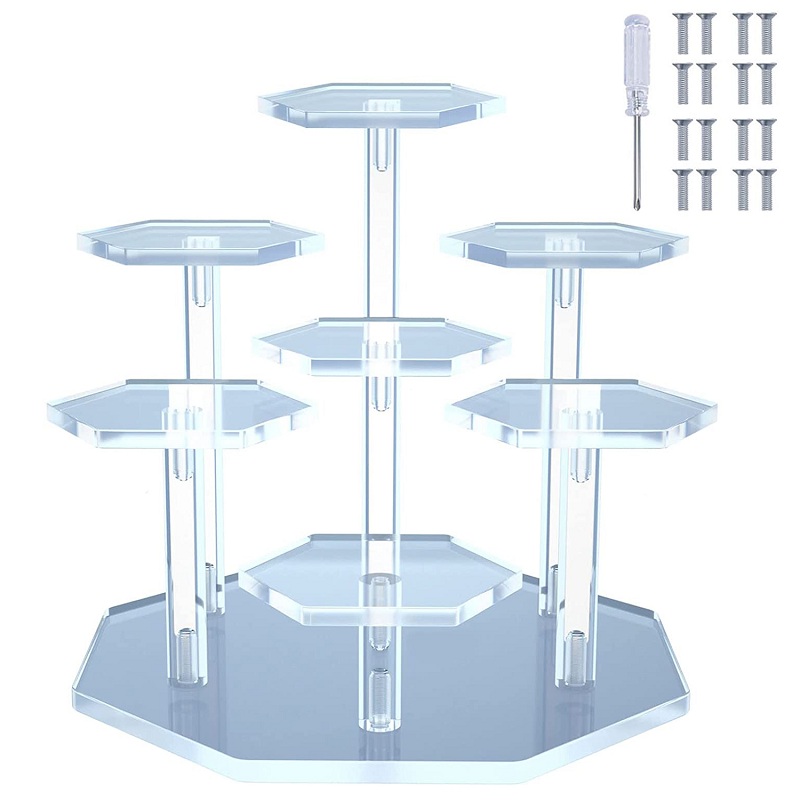 7-Tier Clear Acrylic Display S - Perfume Fragrance Holder review and price