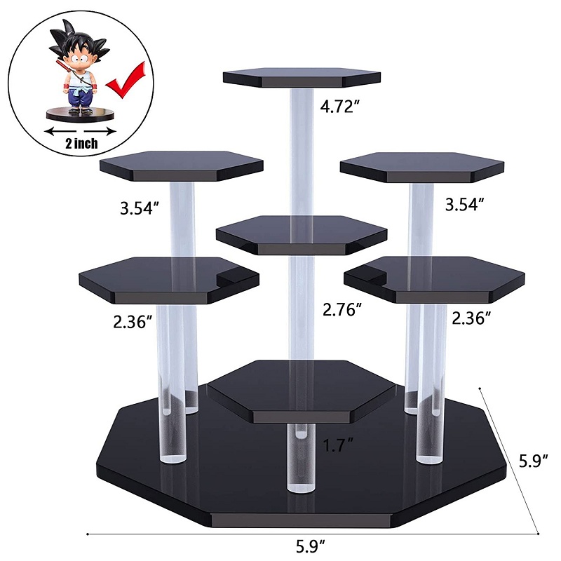 7-Tier Clear Acrylic Display S - Perfume Fragrance Holder review and price