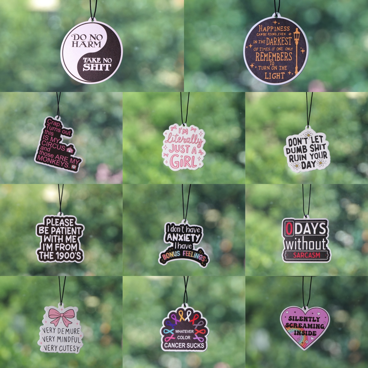 Pink Love Bow Quotes Car Aroma - Fragrance Quotes review and price