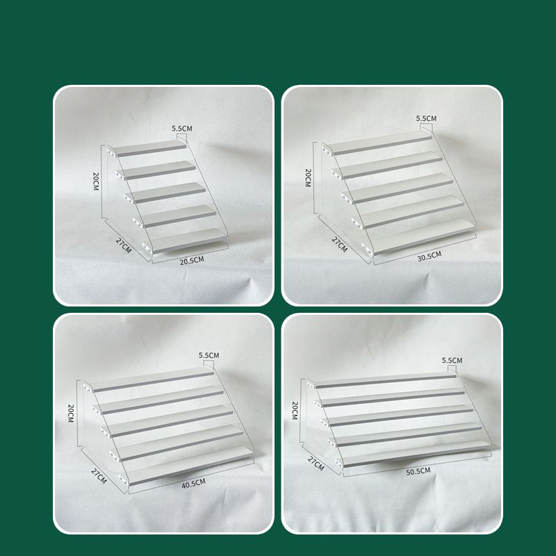 1-7 Step Acrylic Wood Display  - Perfume Fragrance Holder review and price
