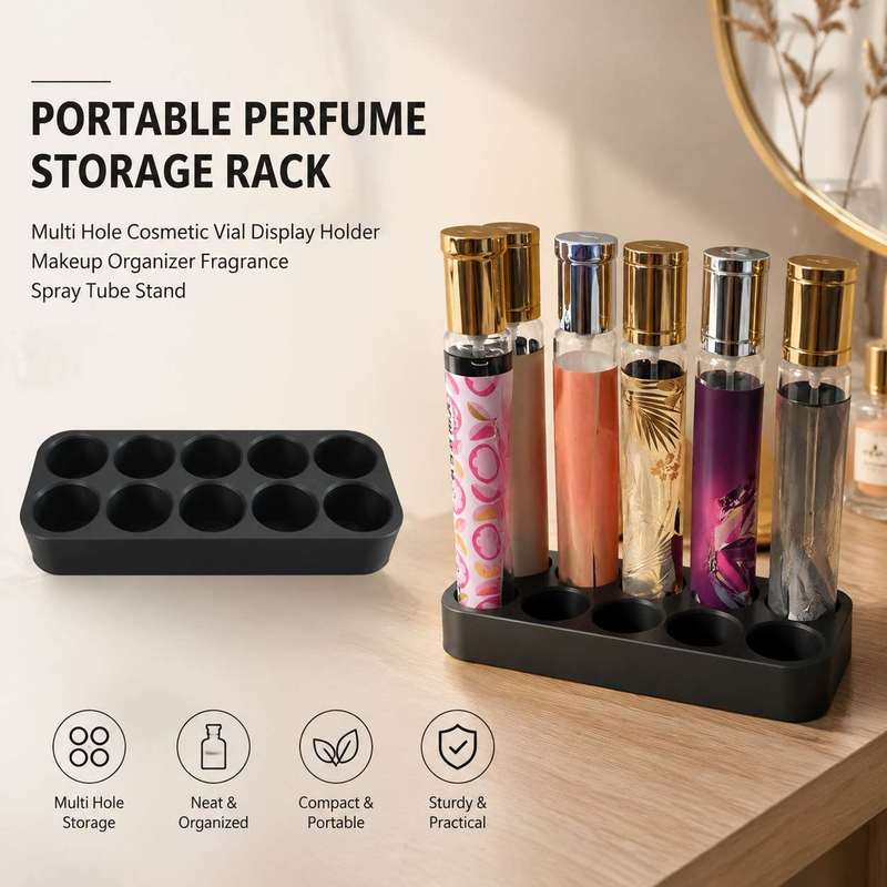 Perfume Organizer Stand Multi  - Perfume Fragrance Holder review and price