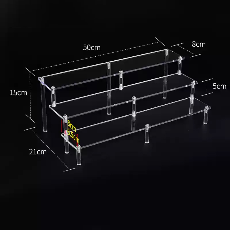 Acrylic Riser Display Shelf,3  - Perfume Fragrance Holder review and price
