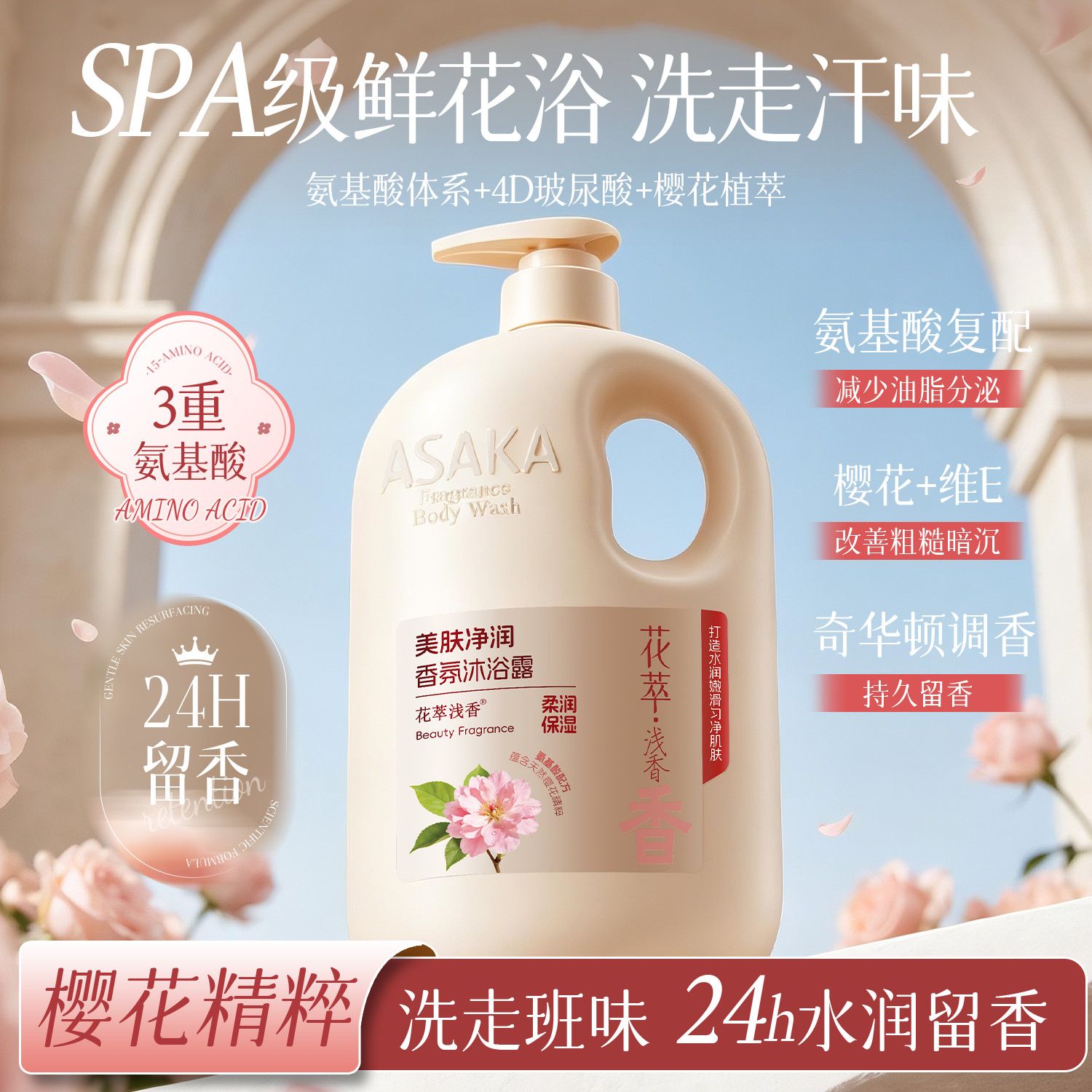 Light Scent Rose Jasmine Showe - Perfume Fragrance Families review and price